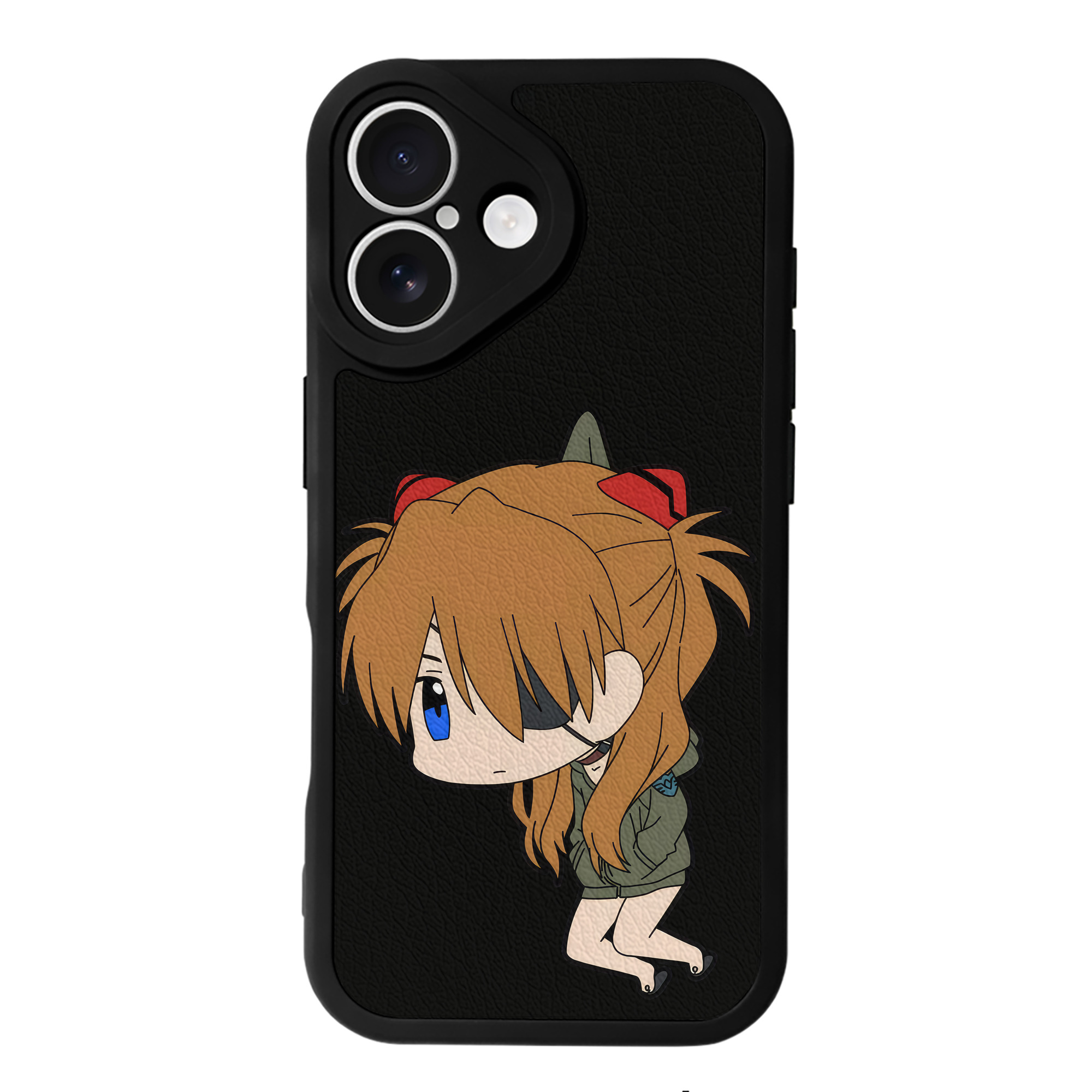 （画像用） EVA 新世紀エヴァンゲリオン 【iPhone 16シリーズ対応】シリコンスマホケース（レザー調） 材質：シリコン